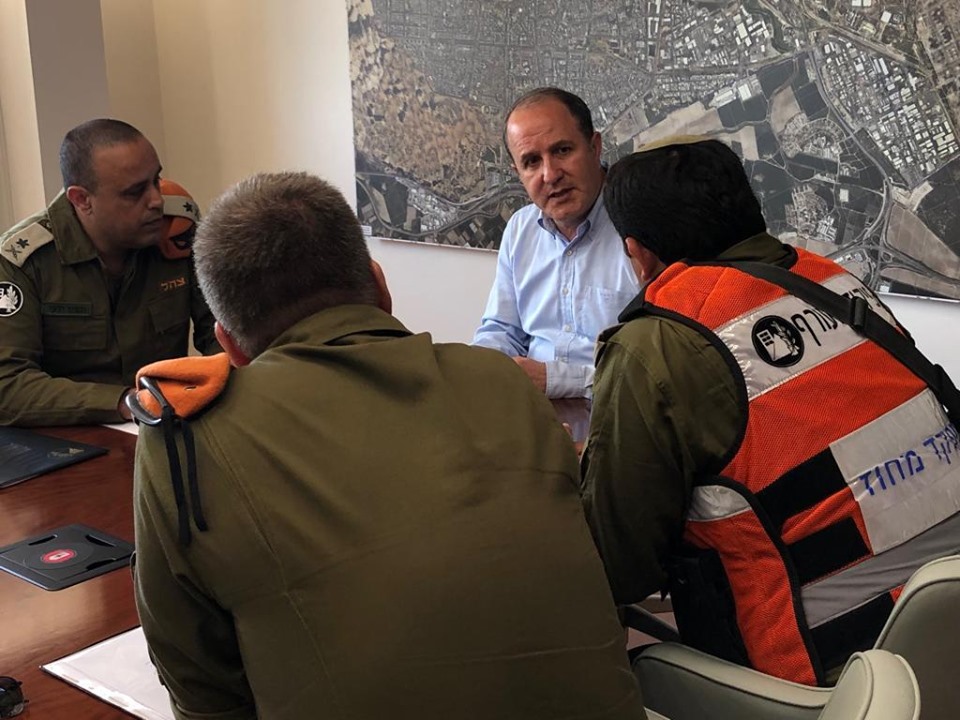 עדכוני חירום עם ראש העיר