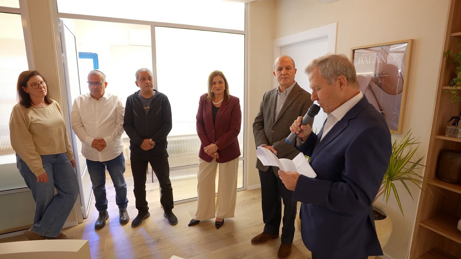 פתיחת מרכז חוסן