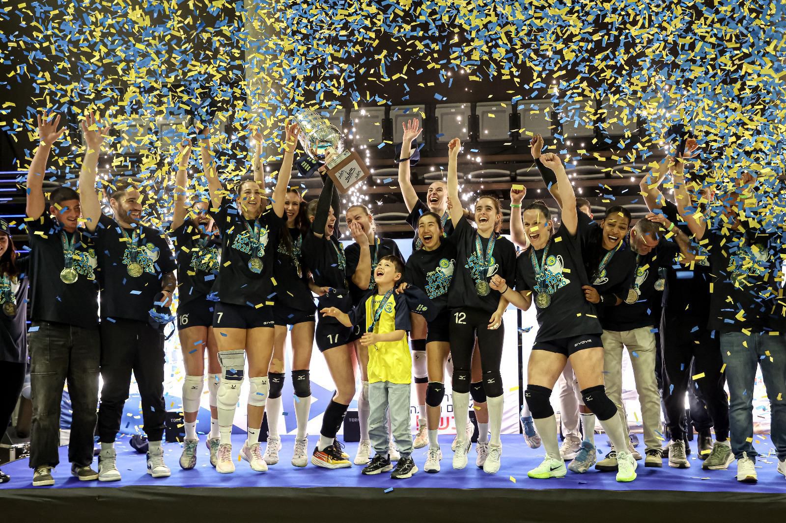 מכבי אשדוד כדורעף נשים -צילום: לילך וייס רוזנברג