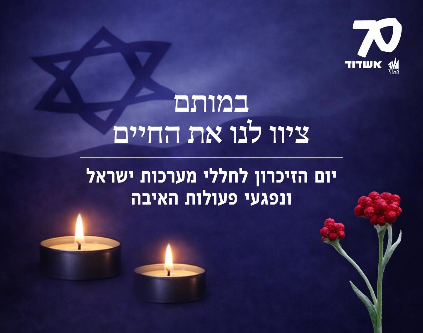 День памяти павших в войнах Израиля и жертв террора