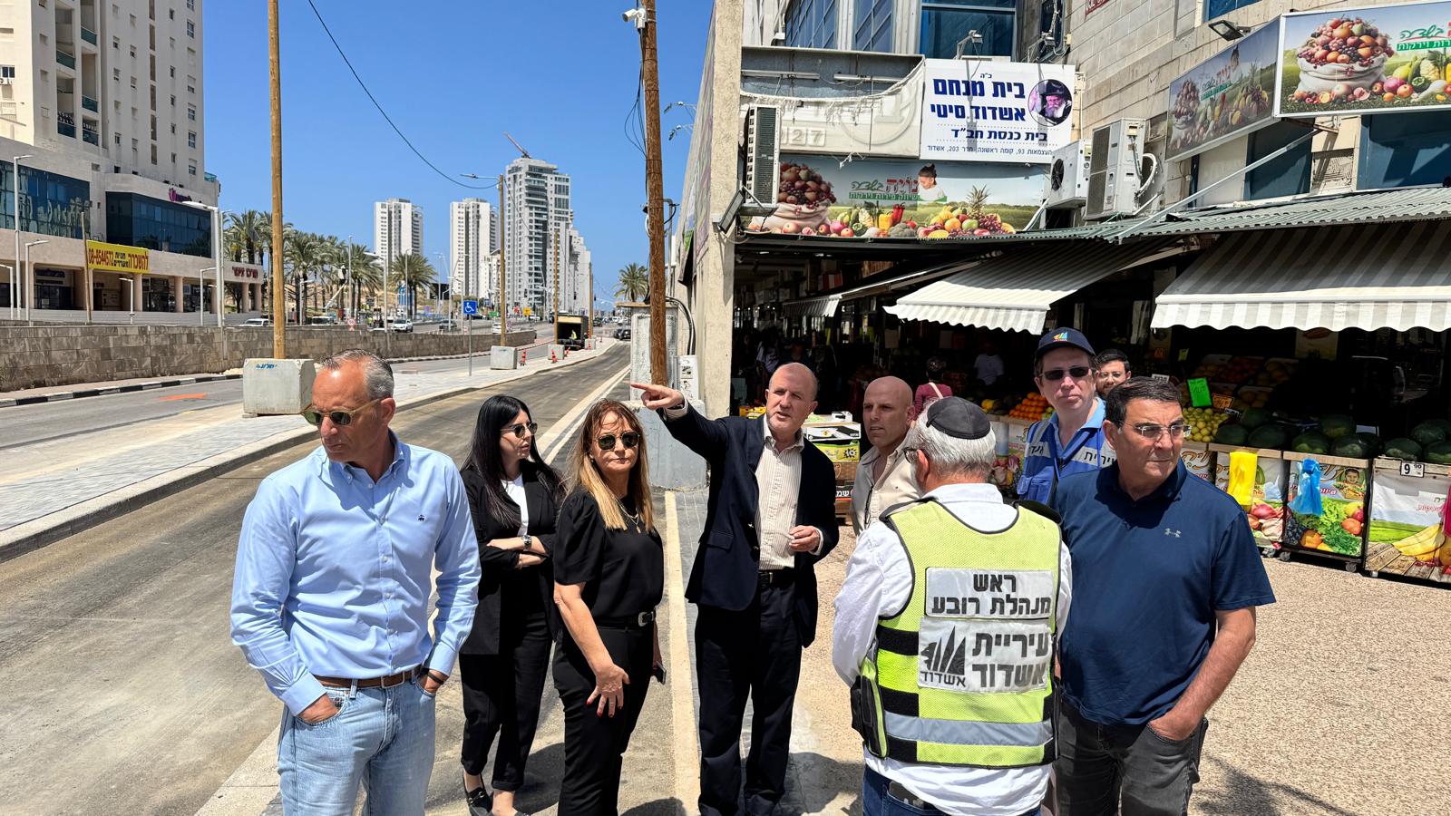 סיור בפרויקט לב העיר